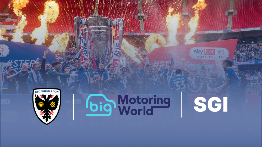 SGI Brokers Partnership Between AFC Wimbledon and Big Motoring World 