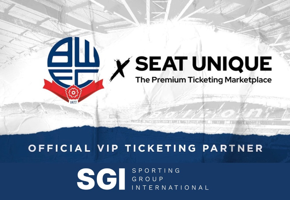 Seat Unique partner with Bolton Wanderers to power hospitality sales