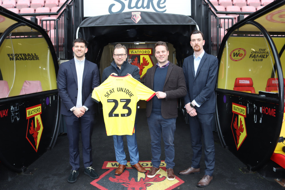 Sporting Group International supports Watford & Seat Unique with new partnership
