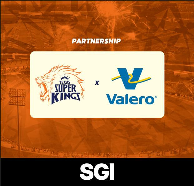 Sporting Group International Brokers First-Ever US Cricket Partnership Between Valero and Texas Super Kings